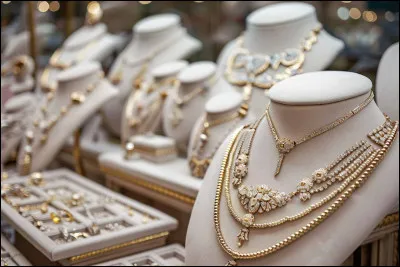 Les bijoux que tu portes sont-ils dorés ou argentés ?