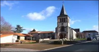 Voici l'église Saint-Étienne, à Nuaillé. Commune des Pays-de-la-Loire, dans l'aire d'attraction Choletaise, elle se situe dans le département ...