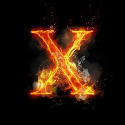 "X" est...