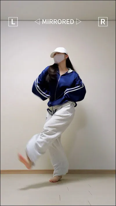 Quand tu t'entraines, tu apprends des danses/chansons faciles ou difficiles ?