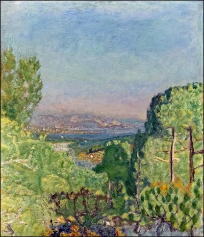 Qui a peint "La forêt de pins" ?
