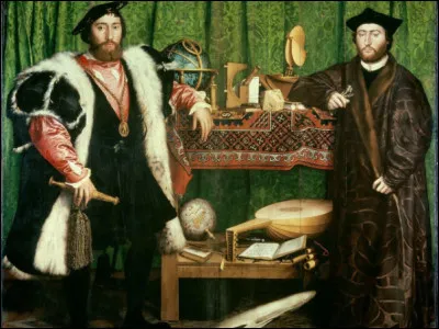 Quel artiste de la Renaissance est réputé pour avoir créé le tableau "Les Ambassadeurs", une uvre célèbre pour son usage de l'anamorphose, où un crâne déformé n'apparaît correctement que d'un angle de vue spécifique ?