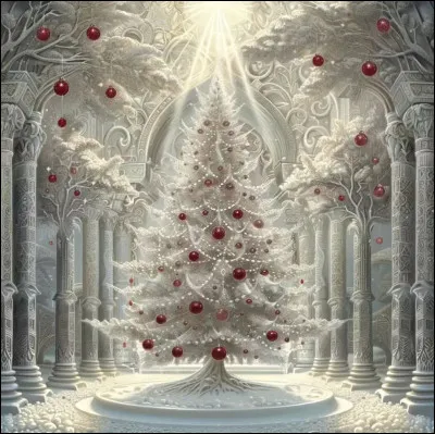 Avec quoi d&eacute;corait-t-on les sapins &agrave; l'&eacute;poque ?