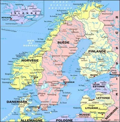 Si vous passez vos vacances à Helsinki, dans quel pays vous trouvez-vous ?