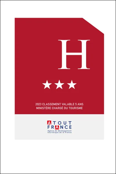 Quelle doit être la superficie minimale des chambres dans un hôtel classé trois étoiles ?