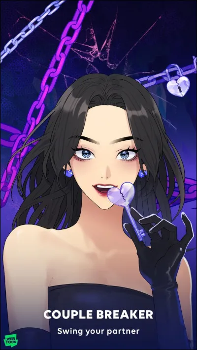 Dans "Couple Breaker", quel est le but de lémission à laquelle participe lhéroïne ?