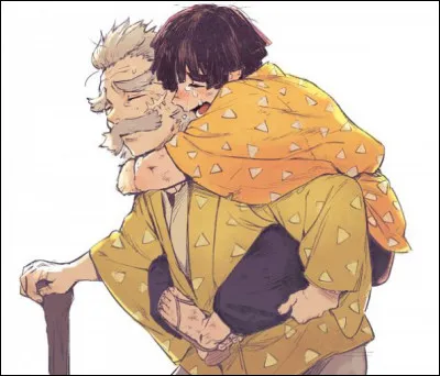 Comment s'appelle le grand-père de Zenitsu ?