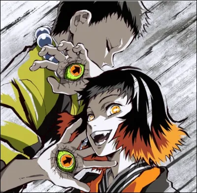 Comment s'appellent les deux démons qui ont attaqué Tanjiro, Nezuko, Tamayo et Yushiro ?