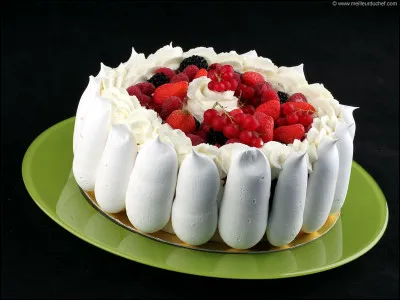 On passe aux choses sérieuses avec un magnifique dessert !