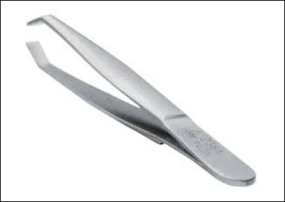 Quel est l'autre nom de la pince à épiler ?