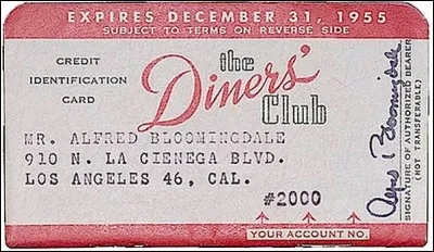 Quel est le nom de la première carte de crédit en 1951 ?