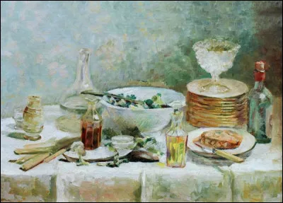 Quel peintre, membre fondateur du mouvement nabi est l'auteur de ce tableau intitul&eacute; ''Nature morte &agrave; la salade'' ?