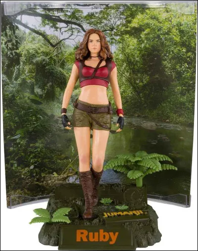 Dans le film ''Jumanji'' (la nouvelle version, avec Dwayne Johnson) quelle est la faiblesse de la tueuse d'hommes, Ruby (Martha) ?