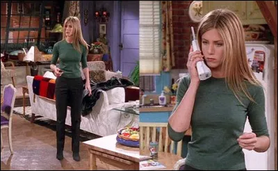 Rachel entre en scène dans le premier épisode vêtue d'une tenue assez spéciale, laquelle ?
