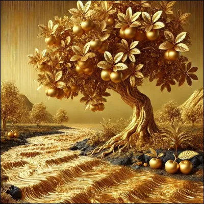 Dans la mythologie grecque, dans quel jardin des nymphes gardaient-elles les pommes d'or de l'immortalité ?