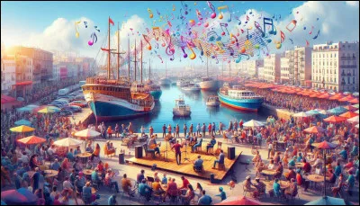 Dans cette chanson dont je ne vous donne pas l'auteur, "y'a des marins qui chantent, les rêves qui les hantent", dans quel port ?