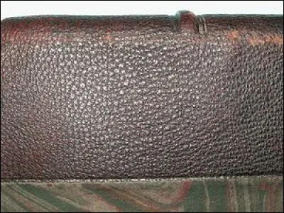 Quel est le nom de ce cuir fabriqué à l'origine à partir de la peau de l'âne sauvage ?