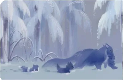 Plume Rousse a aimé Étoile Bleue .