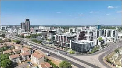 Où se trouve la ville de Gaborone ?