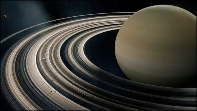 De quoi sont principalement constitués les anneaux de Saturne ?
