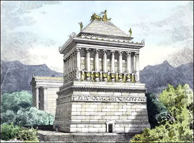 Selon la tradition qui a décidé de la construction du Mausolée d'Halicarnasse ?