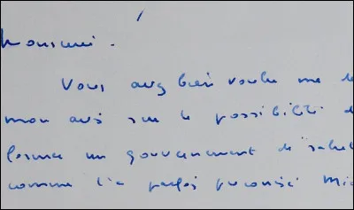 Quelle femme s'oppose à former un gouvernement de salut public en 2017 ?