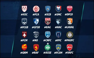 Le championnat de France de football de deuxième division est aussi nommé "Ligue ...".