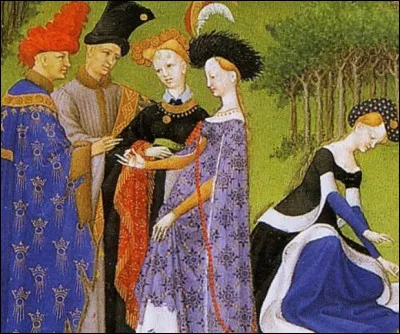 ''Avril'' est extrait du livre liturgique ''Les Très Riches Heures du duc de...''.