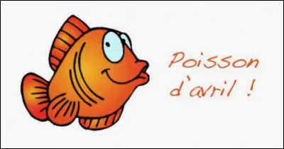 Où accroche-t-on généralement un poisson d'avril sur une personne ?