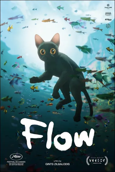 Dans le film "Flow, le chat qui n'avait plus peur de l'eau", est-ce que Flow est un mâle... Ou une femelle ?