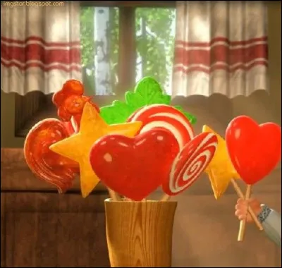Dans quel dessin animé pouvons-nous voir ces sucettes ?
