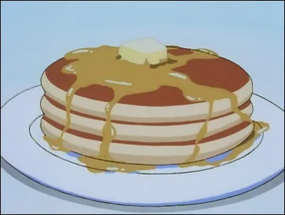 Dans quel dessin animé pouvons nous voir ces pancakes ?