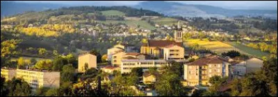 Ville de la métropole Stéphanoise, Sorbiers se situe en région ...