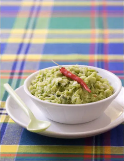 Dans le nom du mets culinaire, comment est l'avocat ?