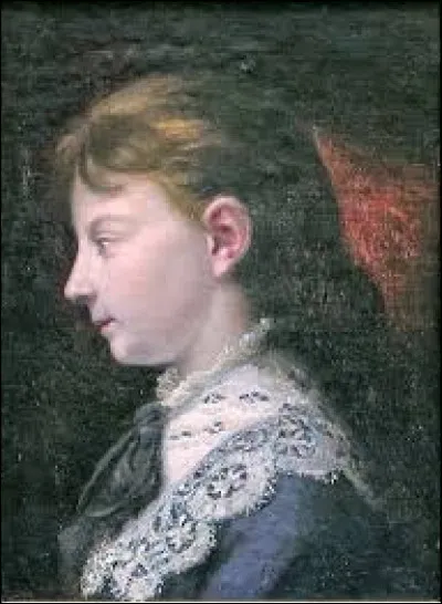Quel peintre français réaliste est l'auteur de ce tableau intitulé ''Portrait de Juliette'' ?