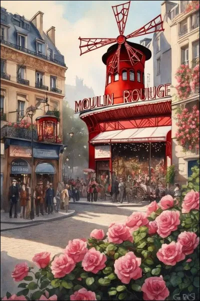 En 1915, un gigantesque incendie détruisit le Moulin Rouge qui ne fut reconstruit que 10 ans plus tard. Quelle star de l'époque en eut la co-direction ?