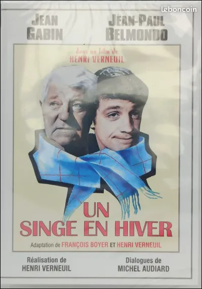 Dans le film "Un singe en hiver, qui incarne la femme d'Albert Quentin (jou&eacute; par Gabin) ?