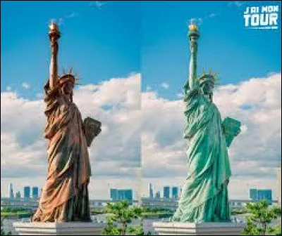 Pourquoi la statue de la Liberté est-elle verte ?