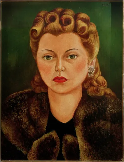 Quelle femme peintre mexicaine est l'auteure de ce tableau intitulé ''Portrait de Natasha Gelman'' ?