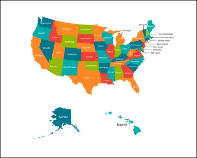 Dans quelle partie des États-Unis d'Amérique se trouvaient les États esclavagistes pendant le XIXe siècle ?