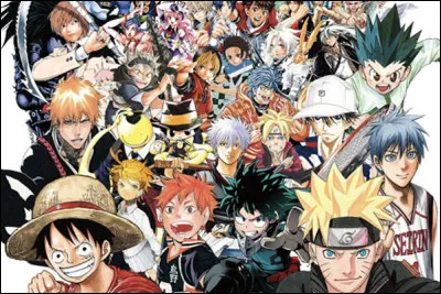 Choisis ton anime parmi ces options.