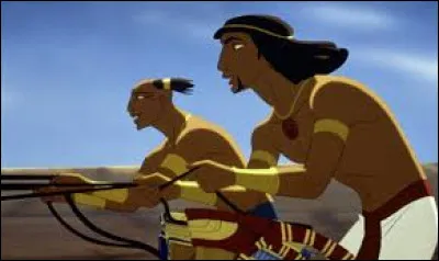 Comment les Egyptiens sont-ils décédés à la fin du film d'animation ?