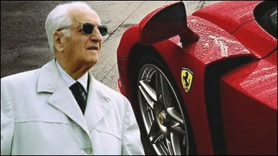 Nous sommes désormais en Italie. Quel est le prénom de Ferrari ?