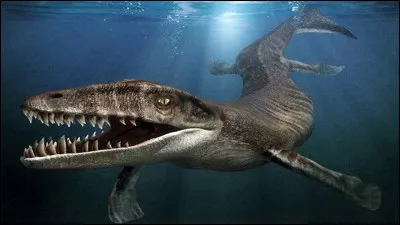 Lequel, parmi ces dinosaures, est un reptile marin ?