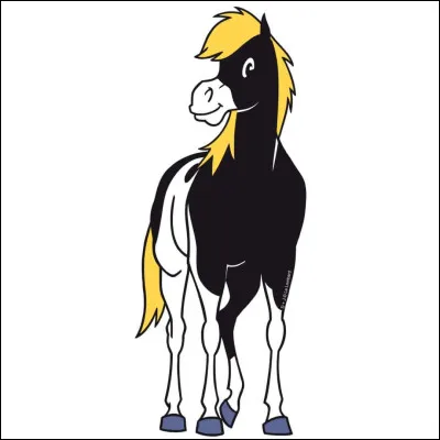 De quelle race est Petit Tonnerre le cheval de Yakari ?