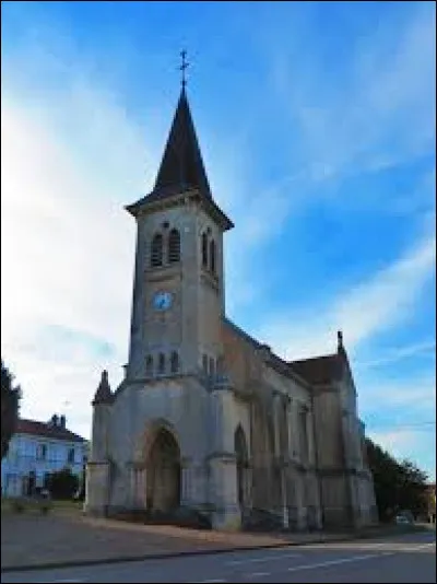 Voici l'église de l'Assomption, à Port-sur-Seille. Village de Lorraine, dans le bassin Mussipontain, il se situe dans le département ...