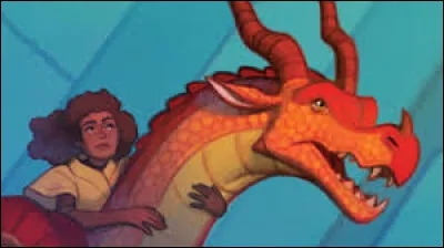 Comment a-t-elle appel&eacute; le dragon qu'elle a rencontr&eacute; ?