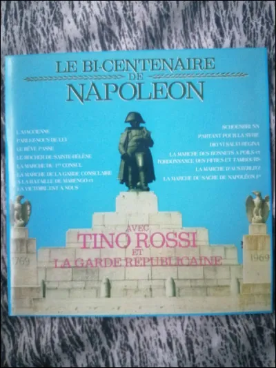 Dans quelle ville Napoléon 1er et Tino Rossi, sont-ils nés ?