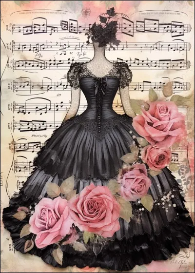 En 1975, sa chanson commençait par des mots feutrés parmi lesquels il murmurait : "Avec ta robe longue, tu ressemblais à une aquarelle de Marie Laurencin..." :