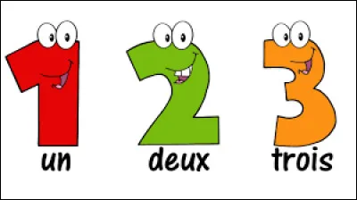 Complétez le début de la comptine populaire francophone : un, deux, trois...